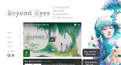 Desktop Screenshot of beyondeyes-game.com