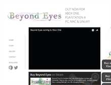 Tablet Screenshot of beyondeyes-game.com